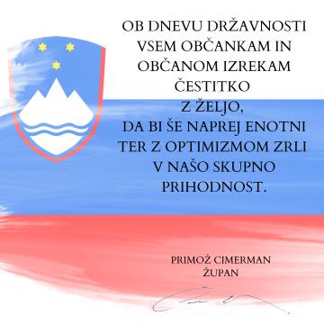 ŽUPANOVA ČESTITKA